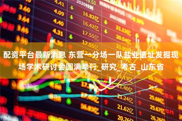 配资平台最新消息 东营一分场一队盐业遗址发掘现场学术研讨会圆满举行_研究_考古_山东省